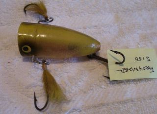 Vintage Forty Niner Lure 8/6/20p 1 - 3/4 " Yellow