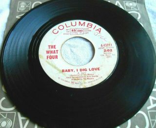 The What For Baby,  I Dig Your Love 45 Rare Mod Garage Girl Group Promo Hear