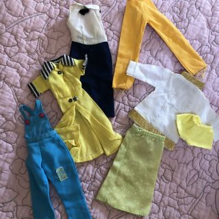 Sindy Doll Vintage Clothes Bundle Of 8 Items 1960’s To 1980’s