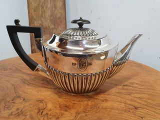 Antique Silver Plate Tea Pot Jd And Sons 1916 Hotel