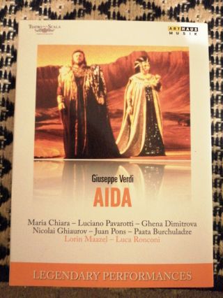 Aida - Verdi - Teatro Alla Scala 1986 - Maria Chiara (rare Art Haus Dvd,  2015)