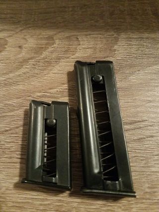 Rare 2 Weatherby Mark Xxii Factory Magazines.  1 Each,  5 Round And 10 Round 22lr