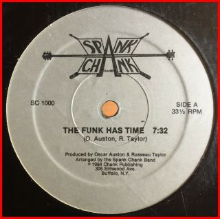 Boogie 12 " Spank Chunk Band - Funk Has Time Rare 