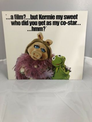 Rare The Muppet Movie 1979 Press Kit Announcement