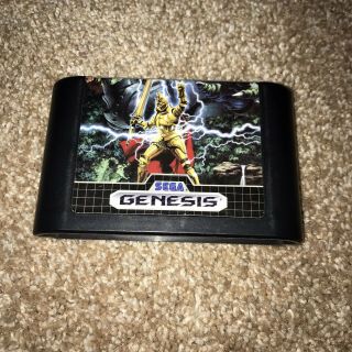 Ghouls N Ghosts Sega Genesis 1989 Cart Rare