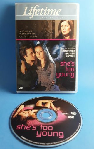 Shes Too Young (dvd,  2005) ☆rare Oop☆marcia Gay Harden☆lifetime Movie☆