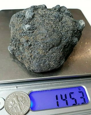 Spinal Magnetic Rare Rough Cumberlandite 24 Dif Minerals 1 Place On Earth 145gr
