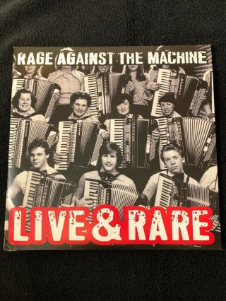 Live And Rare Lp By Rage Against The Machine (vinyl,  Rsd 2018) Like