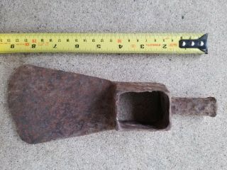 Antique Hand Forged Adze Ship Carpenter Wood Tool