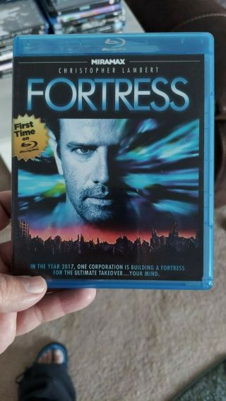 Fortress (blu - Ray Disc,  2013) Christopher Lambert 1992 Rare Widescreen