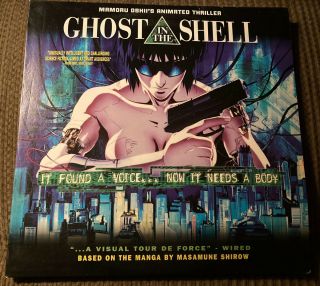 Ghost In The Shell Laserdisc 1996 Anime Movie Pioneer Manga Video Bilingual Rare