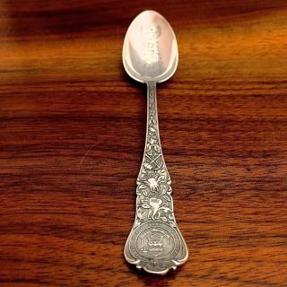Gorham Co.  Sterling Silver Souvenir Teaspoon For Denver Colorado: No Monogram