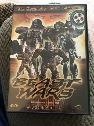 Beast Wars Complete First Season 4 - Dvd Rare Oop 2005 26 Episodes In One Box Set