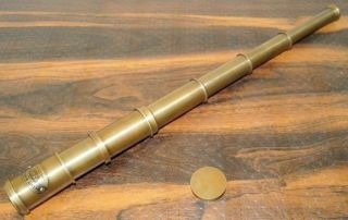 Vintage Brass Nautical Pirate Spyglass Marine Antique Telescope Collectible Gift