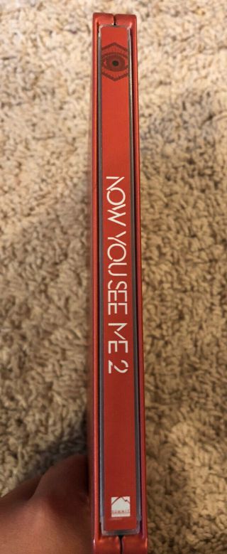 Now You See Me 2 Steelbook (Blu - ray/DVD) Rare - 2