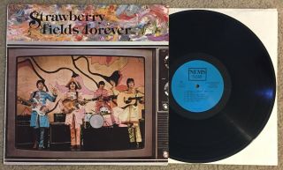 The Beatles Strawberry Fields Forever Lp Uk Import Nems Label Live/rare Tracks