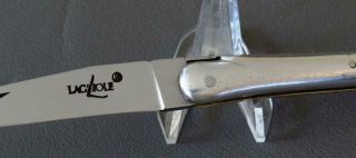 Rare ' Philippe Starck ' Forge de Laguiole Engraved [DANA] Folding Pocket Knife 2
