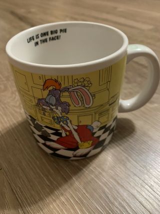 Vintage 1988 Applause Disney Who Framed Roger Rabbit Movie Coffe Mug.  Rare