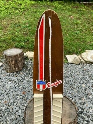 Vintage Snurfer Racing Model Snowboard - Rare Old Board 2