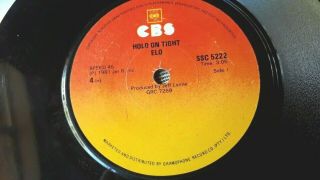 Electric Light Orchestra Ultra Rare Rhodesia Zimbabwe Press Hold On Tight