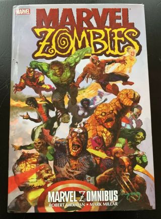 Marvel Comics Zombies Omnibus Zomnibus 2012 Graphic Novel Hardcover S55 Rare