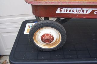 FIRESTONE CRUISER Coaster Wagon Complete Rare Ball Bearing Wheels 2