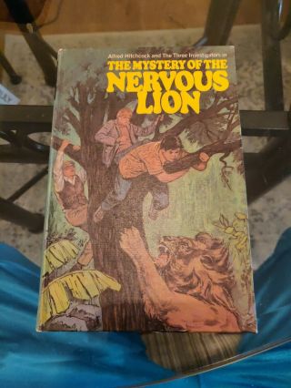 Rare Hb 16 The Mystery Of The Nervous Lion - Three Investigators