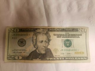 $20 Rare Star Note Low Run Size