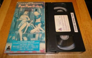 The Pom Pom Girls (vhs,  1987) Robert Carradine - Rare Comedy - Prism Release