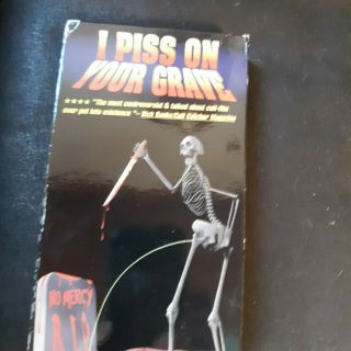I Piss On Your Grave Vhs Rare Horror Cult