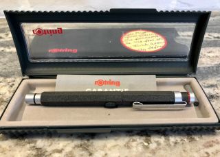 Rotring 600 Lava Metal Rollerball Pen Very Rare Pen