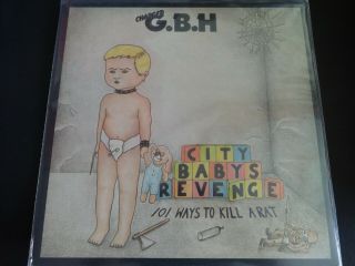 G.  B.  H.  " City Babys Revenge " Lp.  1st Pressing (emc 8004) 1984.  Rare