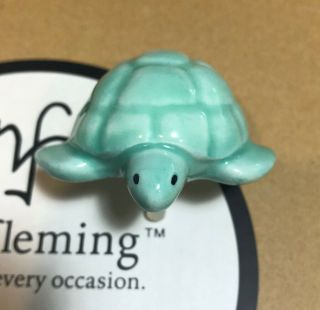 Nora Fleming Green Sea Turtle Mini Retired - RARE 2