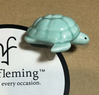 Nora Fleming Green Sea Turtle Mini Retired - RARE 3