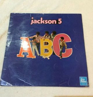 Very Rare.  Jackson 5 “abc” Lp Tamla Motown 1970