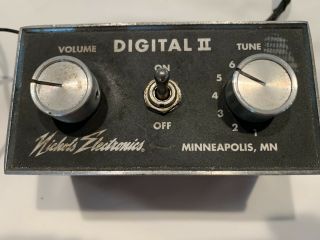 Nichols Electronics Rare Digital Ii Ice Cream Truck Music Box.