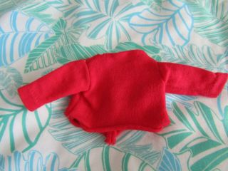 8 " Vintage Doll Vogue Tagged Ginny Red Jersey Shirt Like Jimmy 