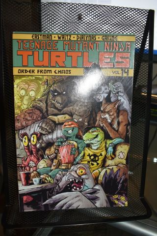 Teenage Mutant Ninja Turtles Volume 14 Order From Chaos Idw Tpb Rare Tmnt