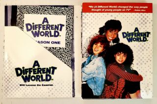 A DIFFERENT WORLD TV Season 1 DVD 4 Disc Box Set Rare OOP Lisa Bonet Sinbad EX 3