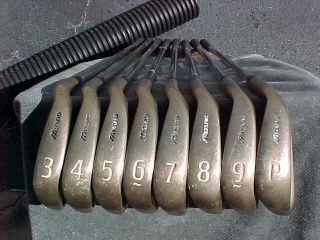 Very Rare Mizuno BELL - 3 Beryllium Copper Golf Clubs irons MATCHED set 3 thru PW 2