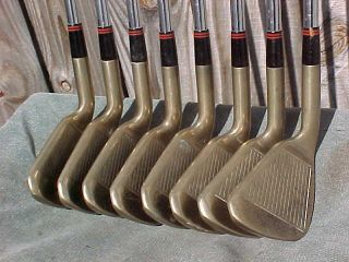 Very Rare Mizuno BELL - 3 Beryllium Copper Golf Clubs irons MATCHED set 3 thru PW 3