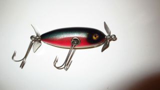 Vintage Creek Chub Bait G.  E.  Baby Injured Minnow Lure Natural Dace Scale Finish
