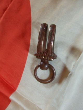 Imperial Japanese Shin Gunto Military Sword Scabbard Handle Part Ring