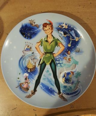 Walt Disney Peter Pan Classic Large Plate Rare