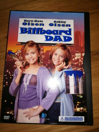 Billboard Dad (dvd,  2002) Rare Oop Olsen Twins Mary Kate Ashley