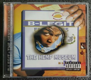 Hemp Museum By B - Legit (cd,  Nov - 1996,  Jive) Explicit Lyrics Bonus Track Rare Vgc