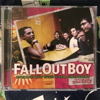 Fall Out Boy - Evening Out With Your Girlfriend (cd,  2005,  Uprising Records) Rare