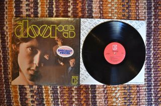 The Doors Self - Titled Lp Very Rare 1979 Red Label Reissue So In Shrink