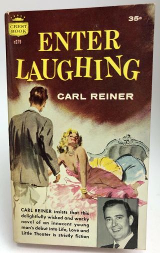 Enter Laughing Carl Reiner Crest Romance 1st Printing Humor