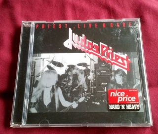 Judas Priest Live & Rare Cd Rob Halford Kk Downing Heavy Metal